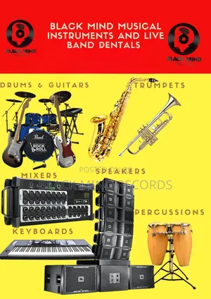 Live Music Instruments And Instrumentalists For Rent