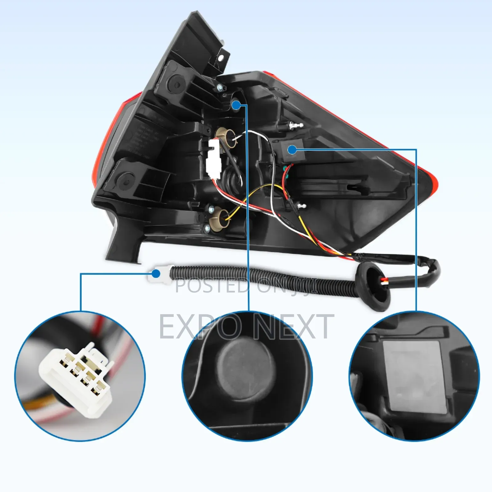 Halogen Tail Light Nissan Rogue 2017-2019