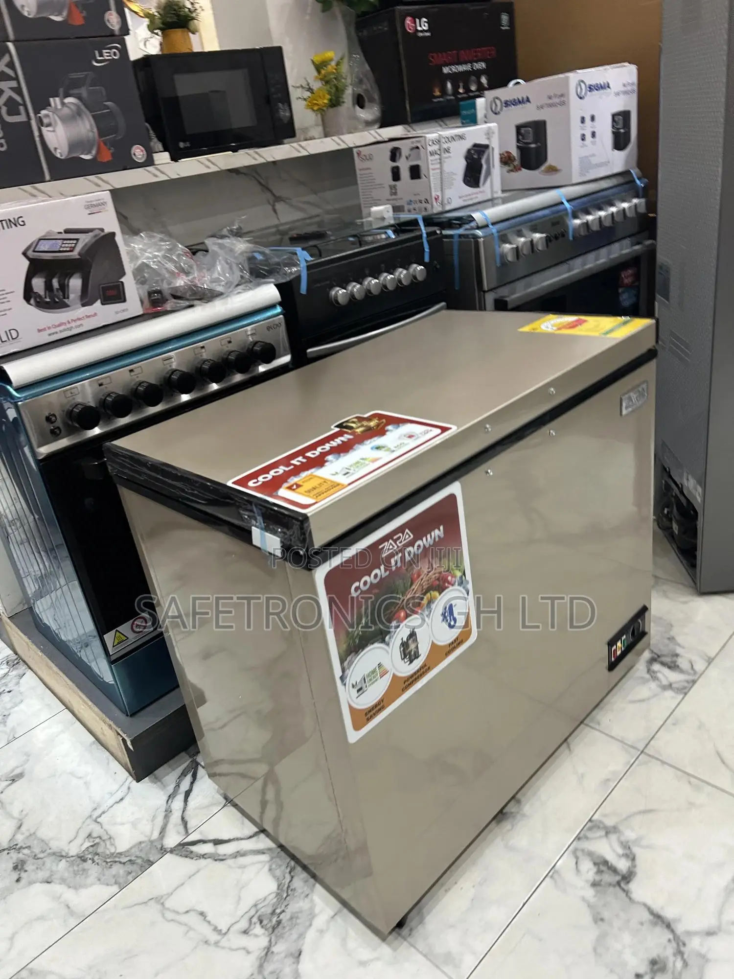 Just Approved Singledoor 238 Liters (Gold) New Chestfreezer