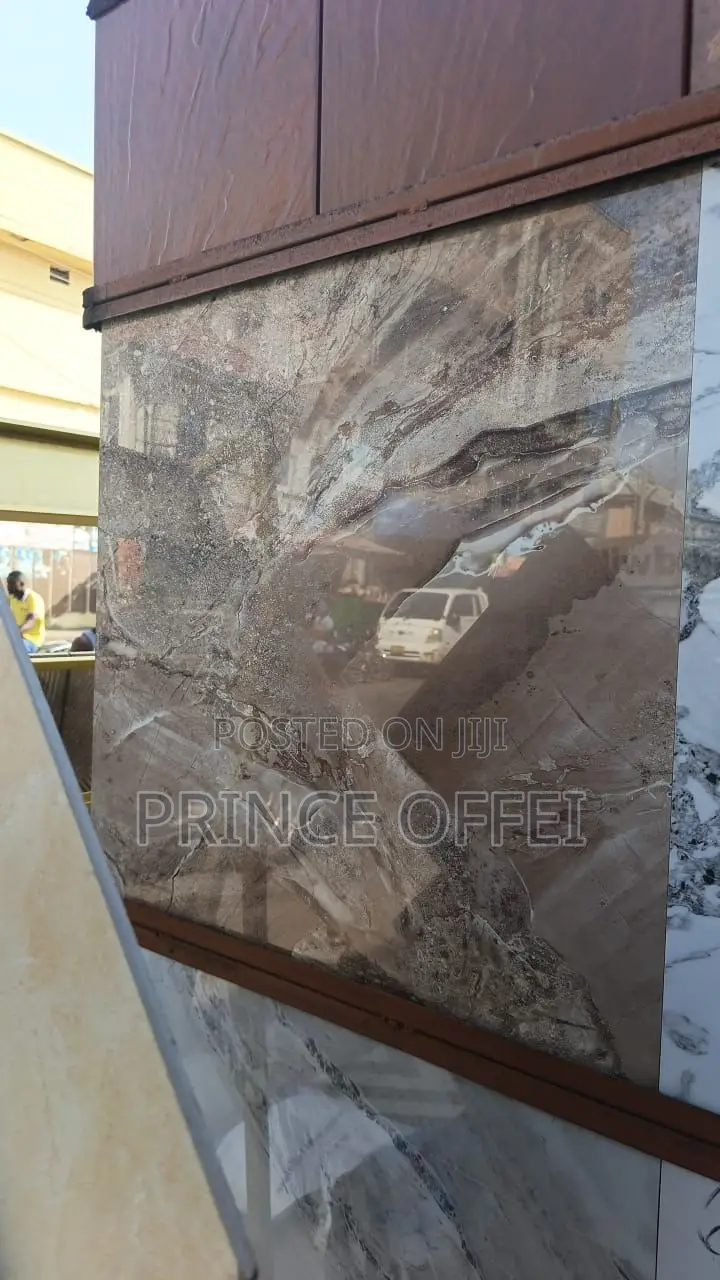 Made in Ghana *Twyford Polished Surface Tiles. 60/60cm, 4pcs in a Box
