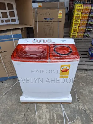 Strong and Powerful Nasco Washing Machine 8kg Semi-Automatic Top Load