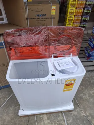 Strong and Powerful Nasco Washing Machine 8kg Semi-Automatic Top Load