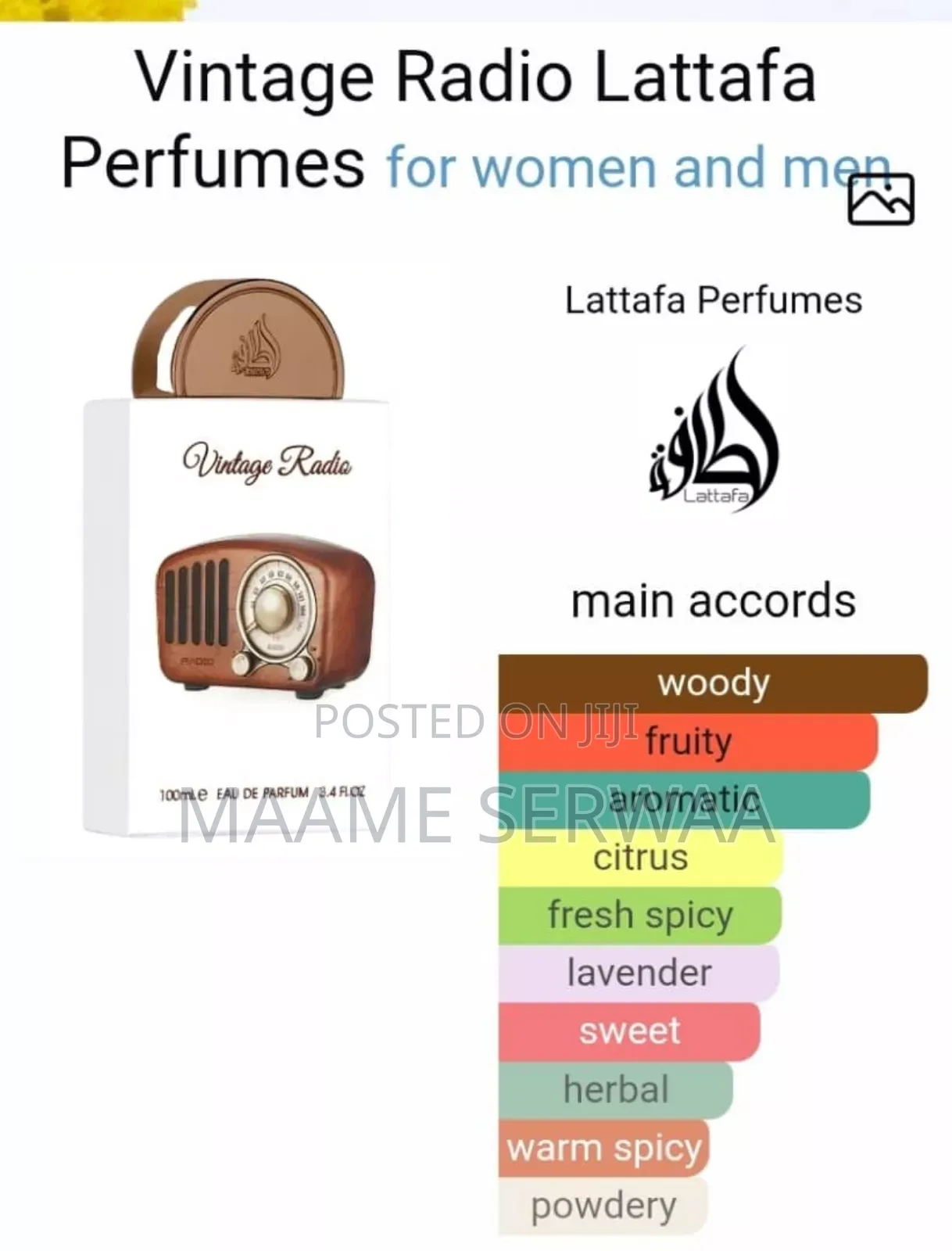 Vintage Radio by Lataffa Perfumes