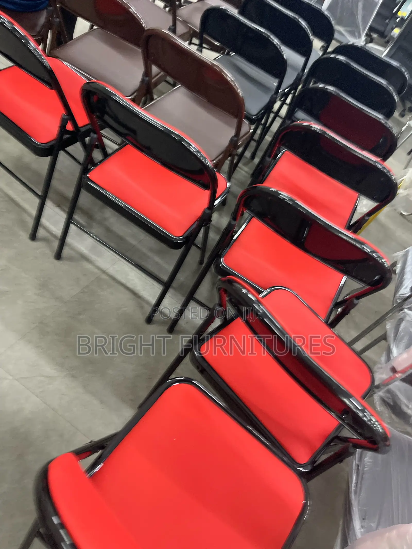 Foldable Conference Chairs in Different Colors