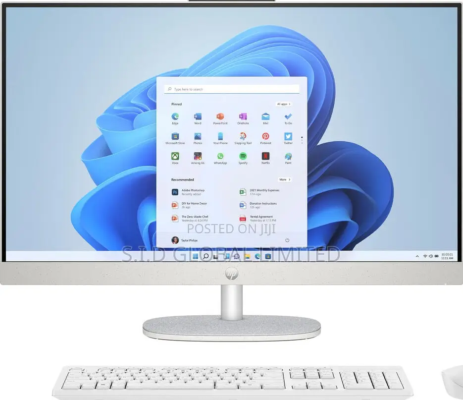 New Desktop Computer HP AiO 24 16GB Intel Core i5 SSD 512GB