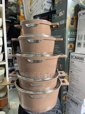 10 Piece Hot Chef Granite Cookware Set