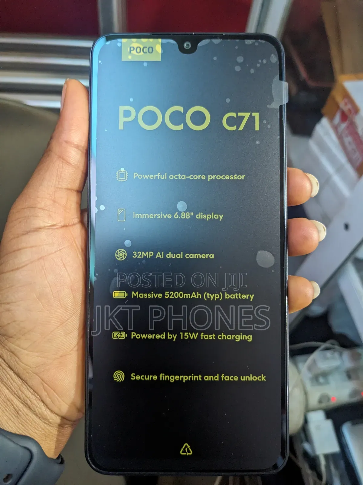 New Xiaomi Poco C61 64 GB Black