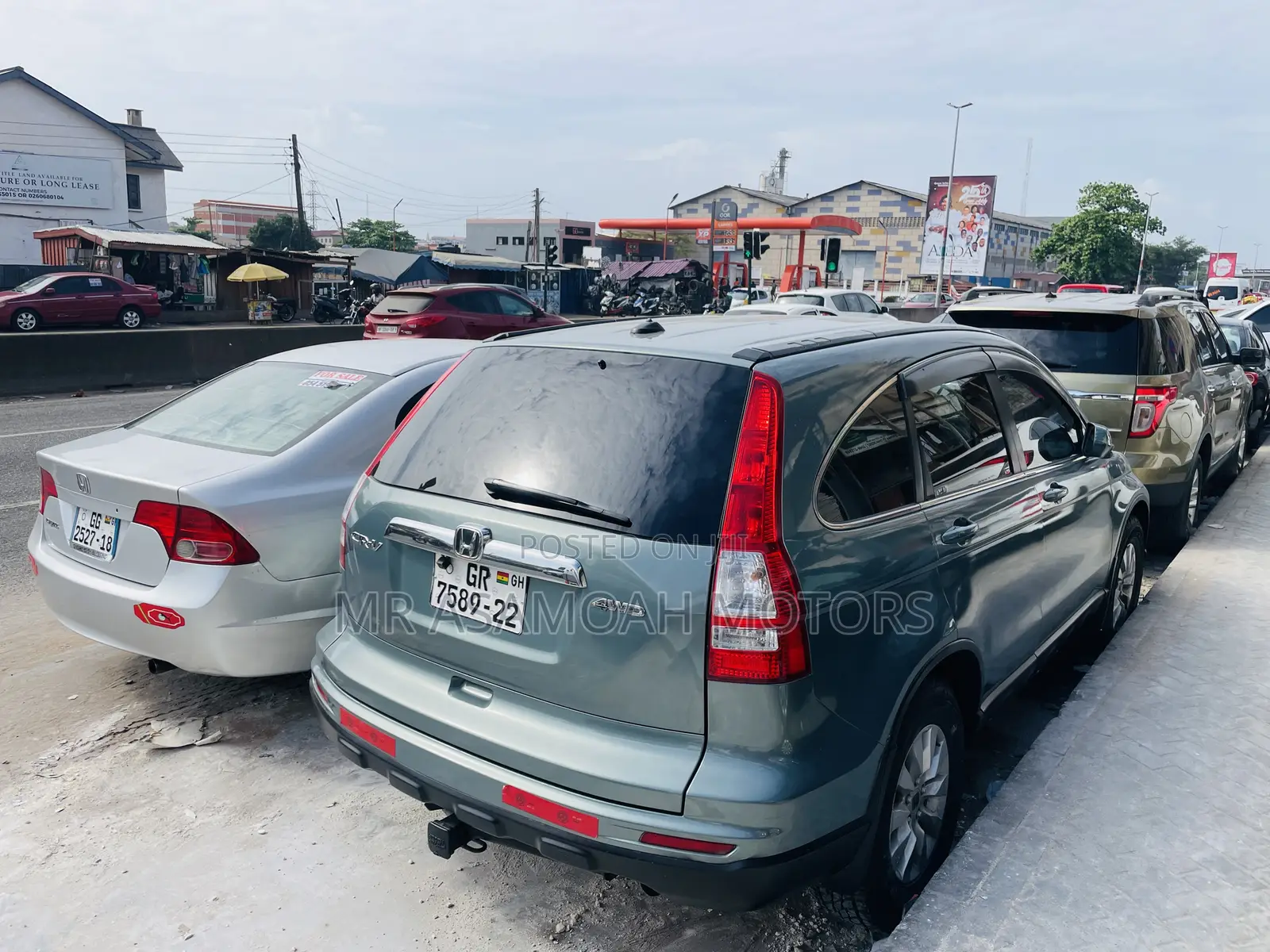 Honda CR-V 2009 Green
