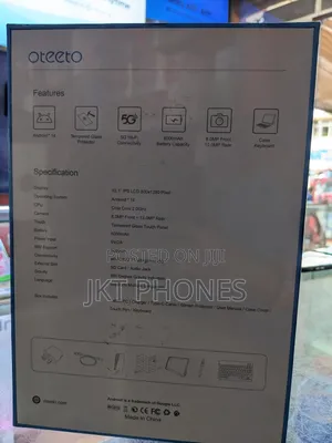 New Oteeto TAB 5 Travel Mate 512 GB Silver