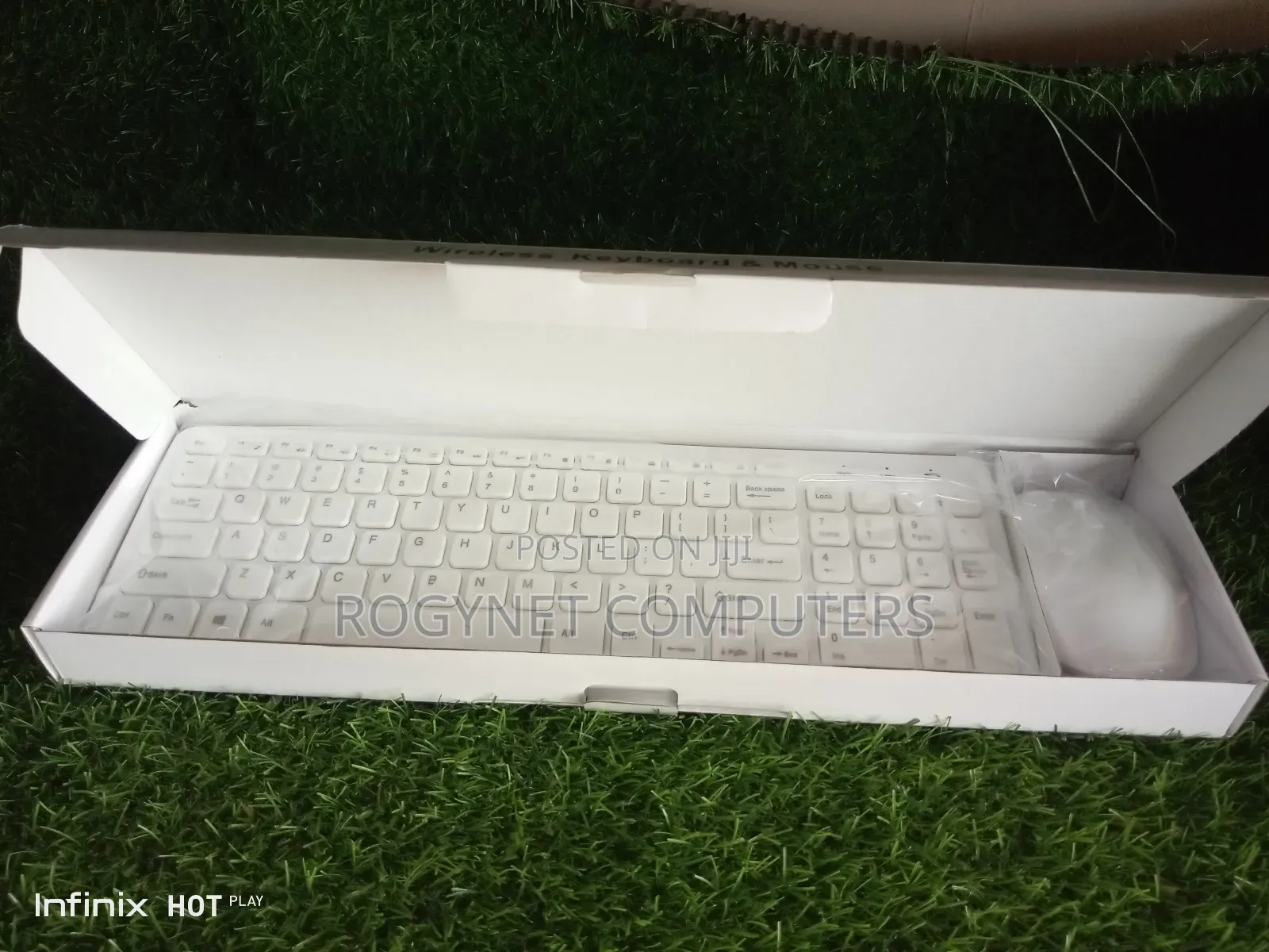 Wireless Mouse & Full Keyboard