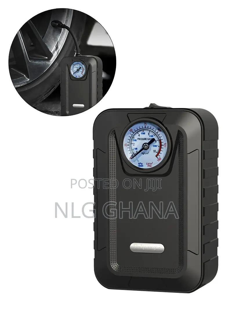 Portable Car Air Compressor Pump - 150 Psi Tire Inflator. Ghx7381