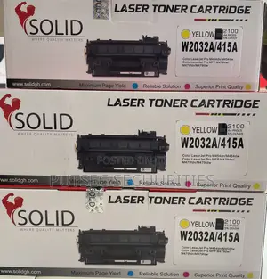 415a Laser Toner Cartridge Yellow Color