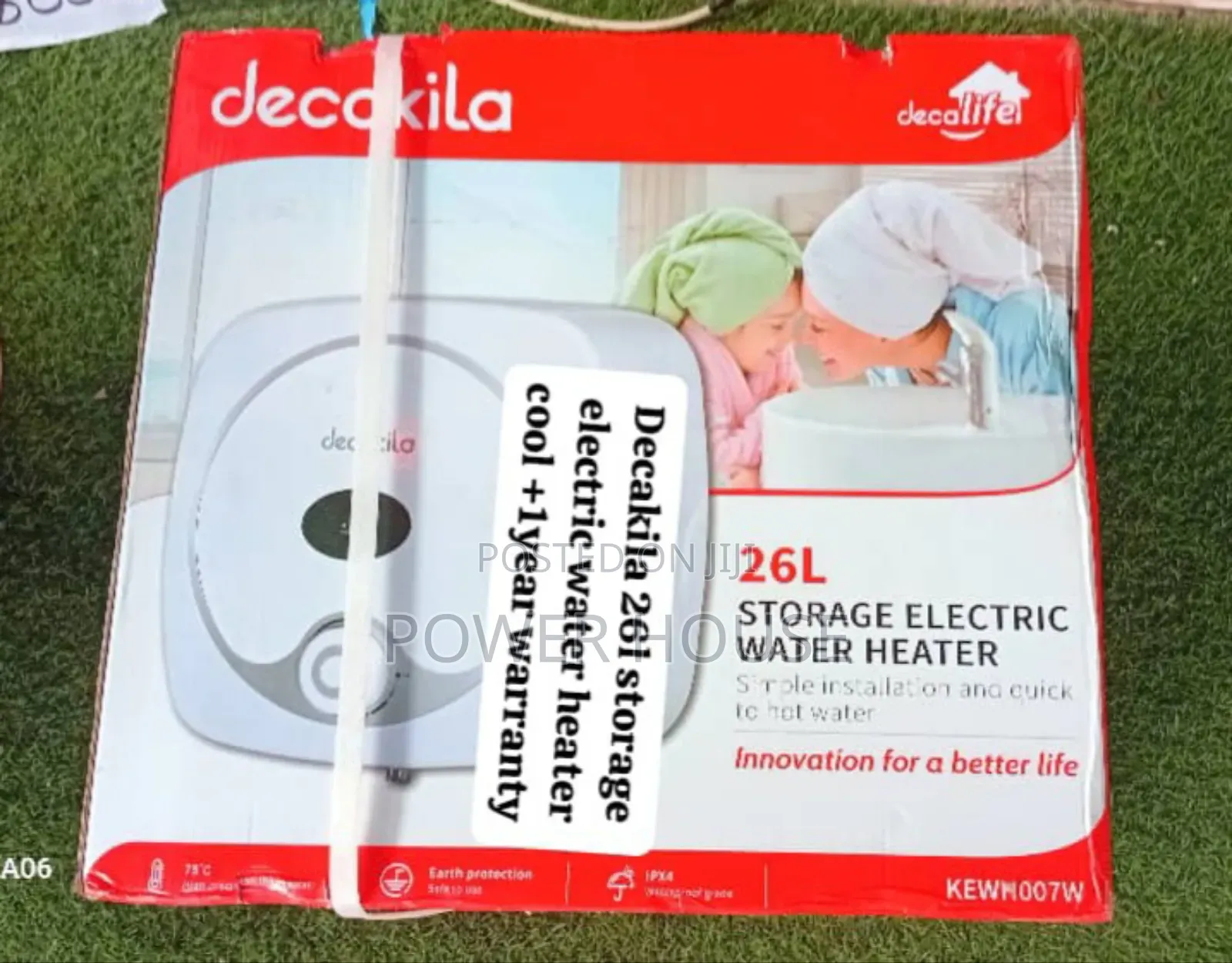 Hot Ease Decakila 26l Electric Storage Water Heater Decakila Heater