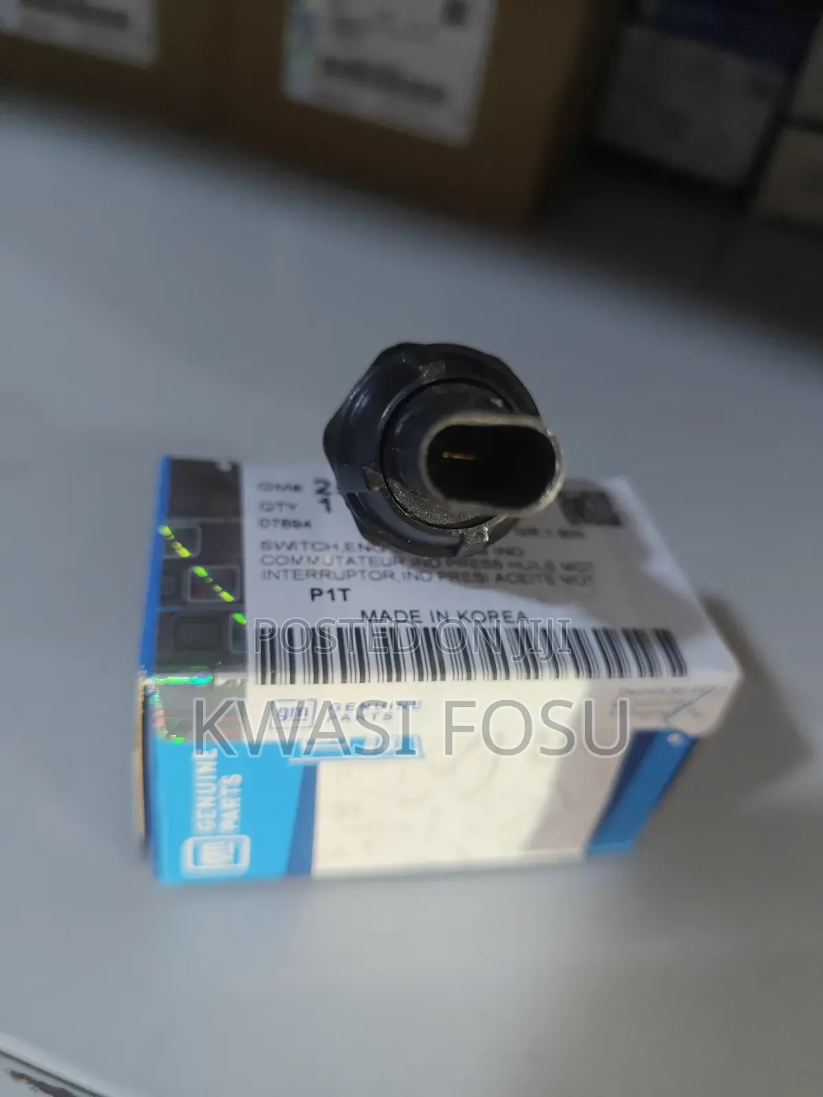 Chevrolet Spark Engine Oil Switch