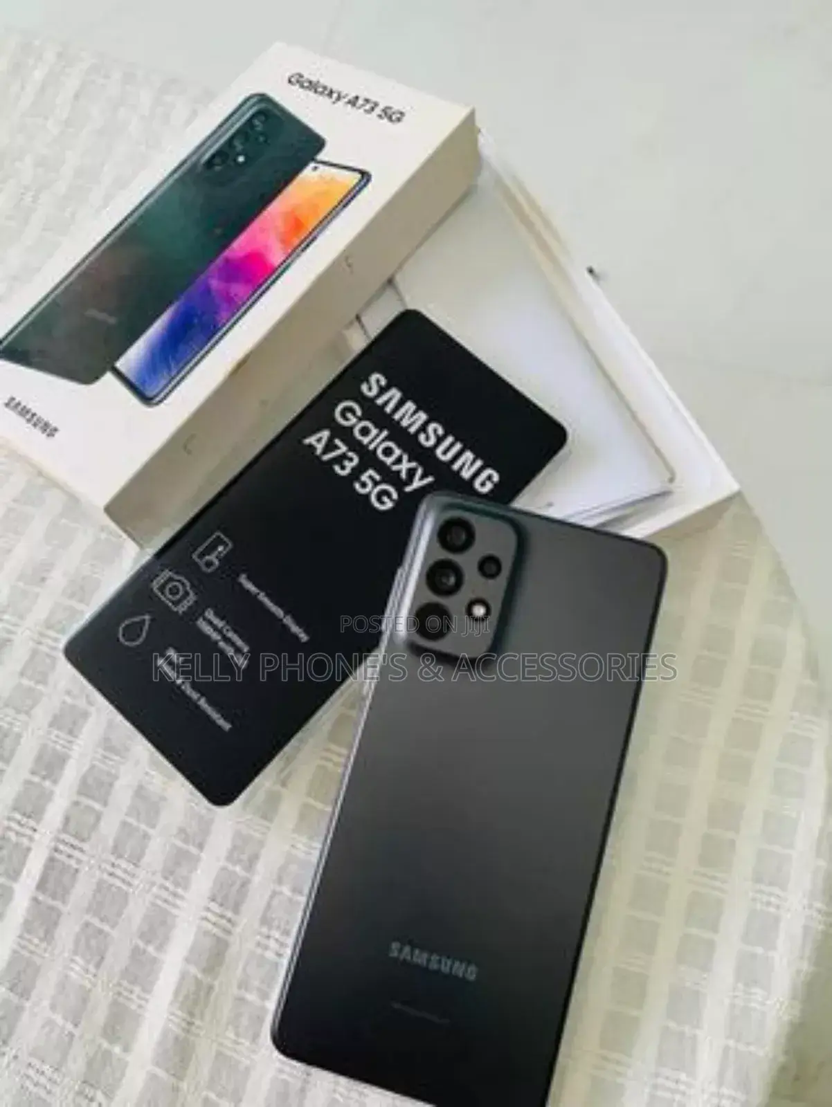 New Samsung Galaxy A73 5G 128 GB Black