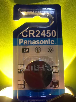Cr2450 Panasonic Battery 3v