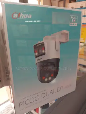 Picoo Dual D1 Wi-Fi Camera - (5mp+5mp)10mp
