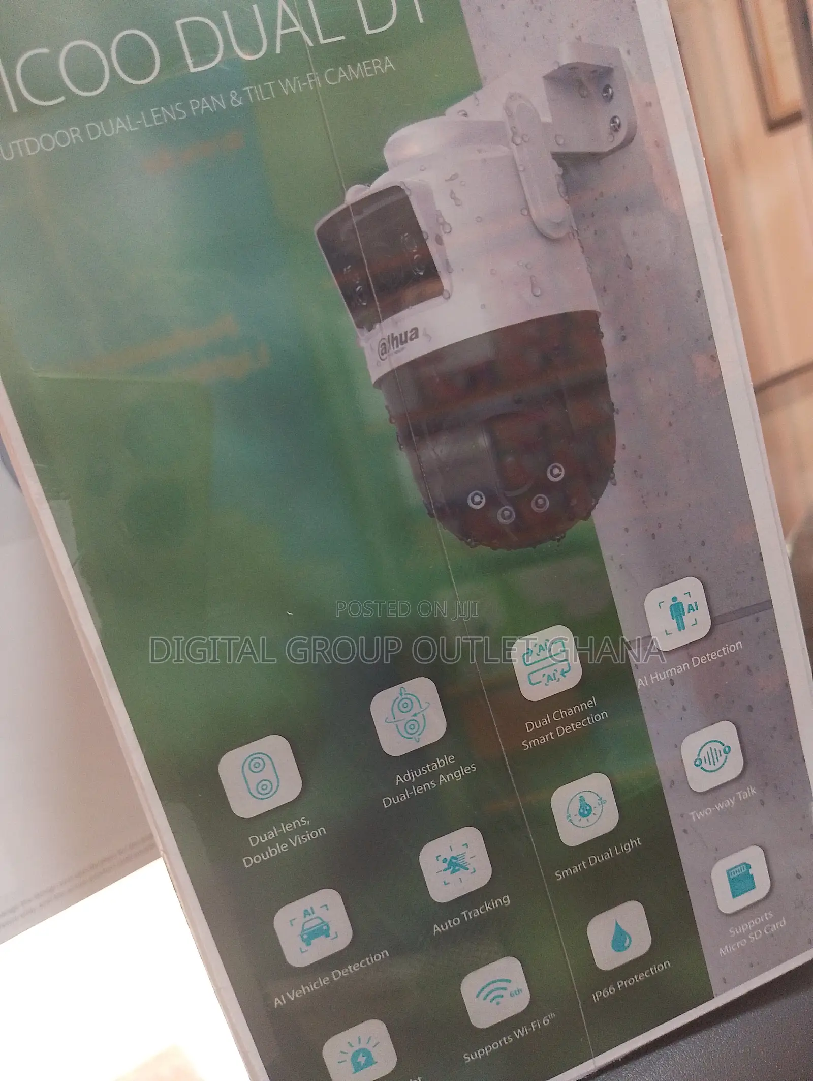 Picoo Dual D1 Wi-Fi Camera - (5mp+5mp)10mp