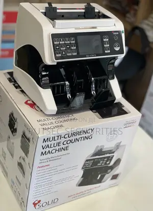 Multi Currency Money Counting Machine With Value Counting