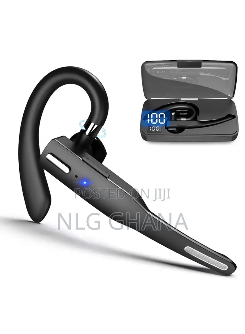 Business Car Single Ear Wireless Digital Display Earhook. Tvx7582