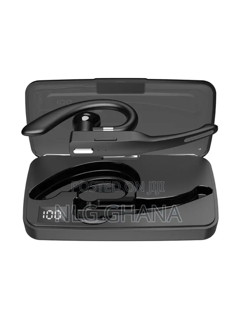 Business Car Single Ear Wireless Digital Display Earhook. Tvx7582