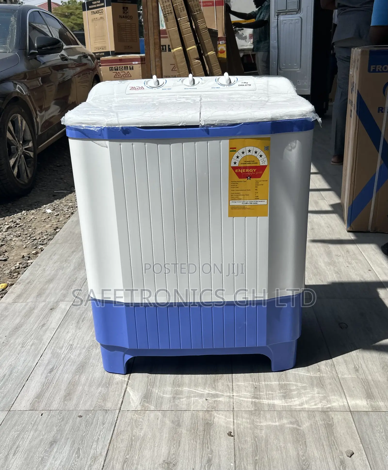 Zara Spin Dry 7kg Top Loader Lastest Semiautomatic Twintub Washer