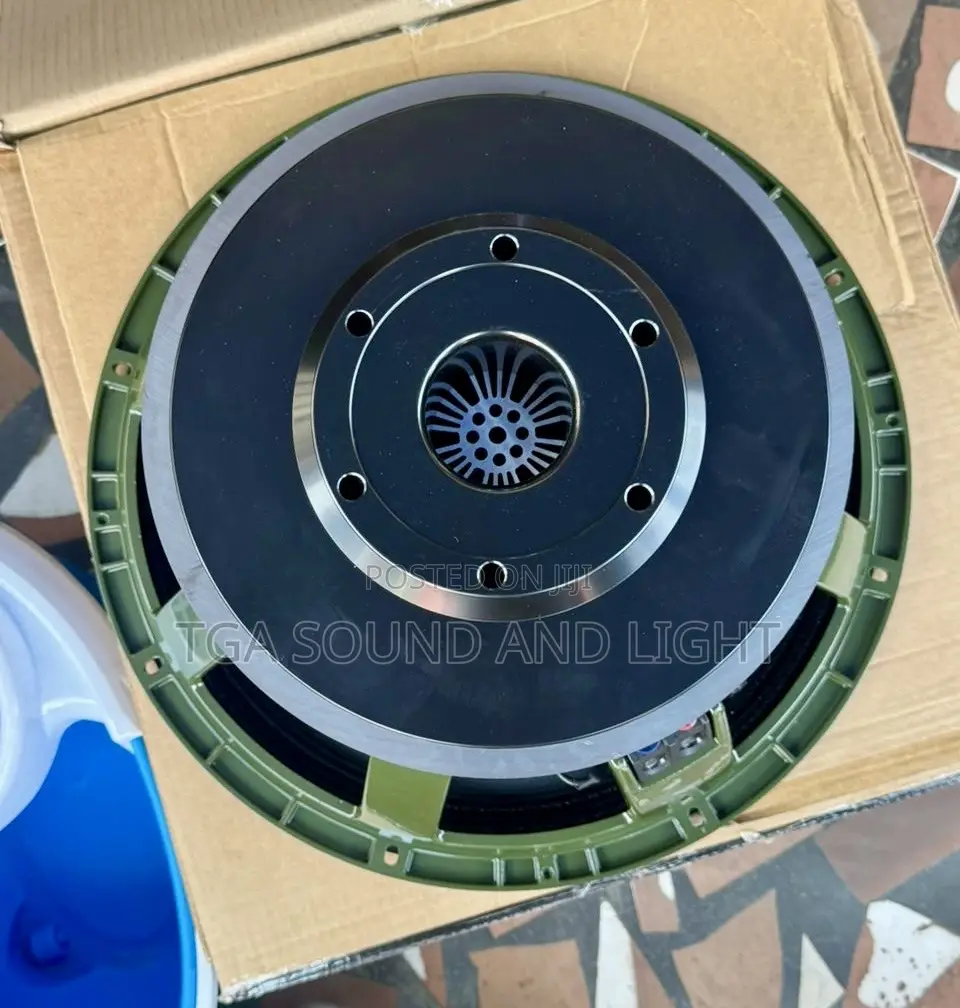 RCF 18 Inches 3500watts Subwoofer Speaker [Green, Pair]