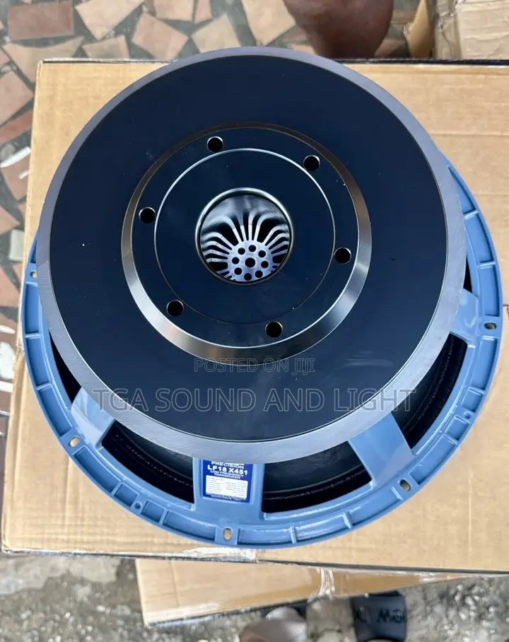 RCF 18 Inches 3500 Watts Subwoofer Speaker [ Pair, Blue]