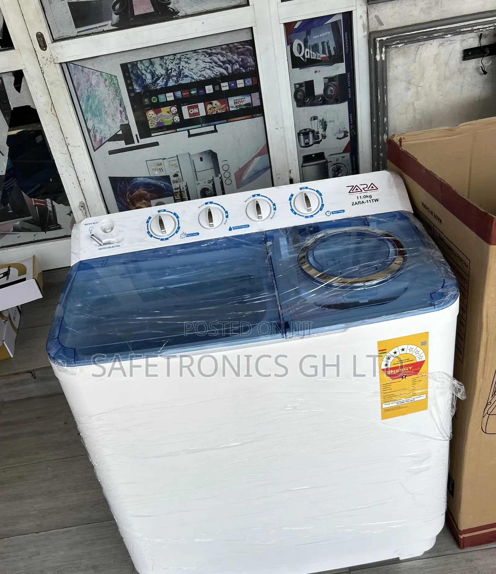 Newly Bulky Zara Top Load Semiautomatic 11kg Washingmachine