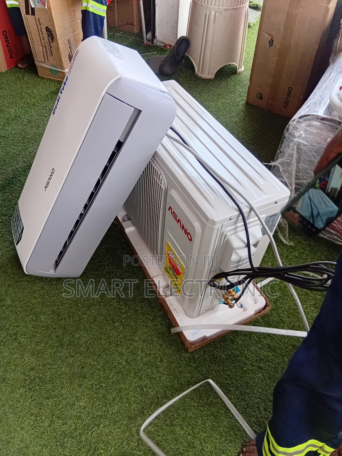 Strong Airflow
Asano Air Conditioner 1.5hp Split System