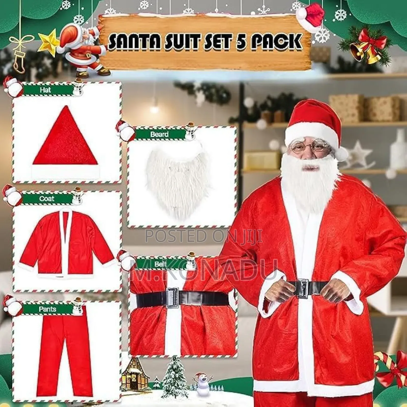 Christmas Custom / Santa Custom - Santa Suit