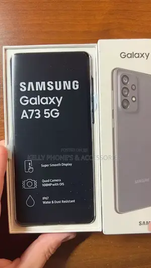 New Samsung Galaxy A73 5G 128 GB Black