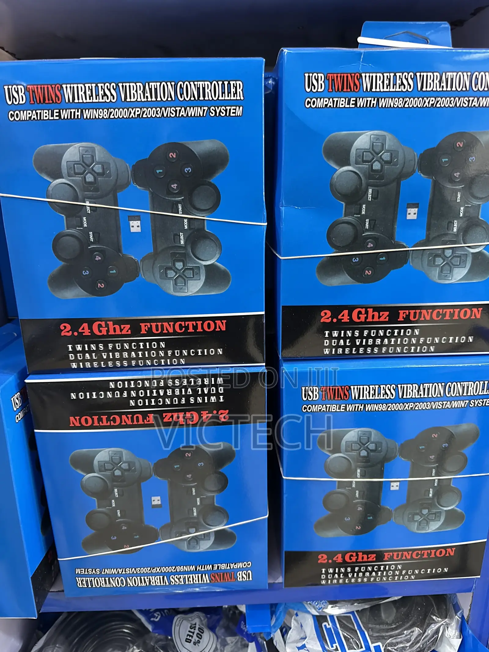Usb Twin Wireless Gamepad