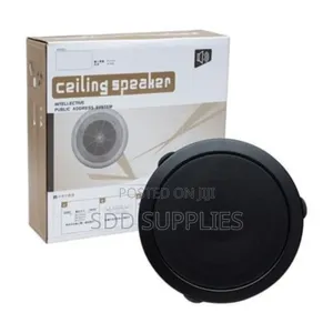 Ceiling Speaker Black Color 8 Ohms 10 Watts