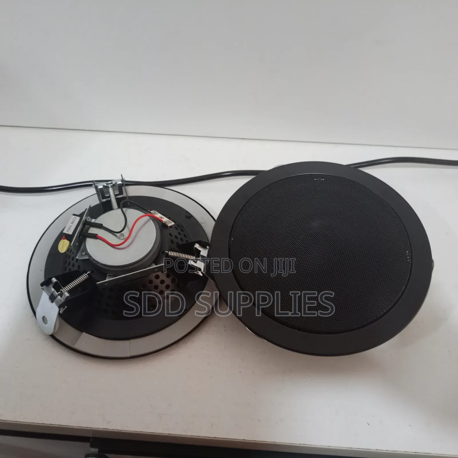 Ceiling Speaker Black Color 8 Ohms 10 Watts