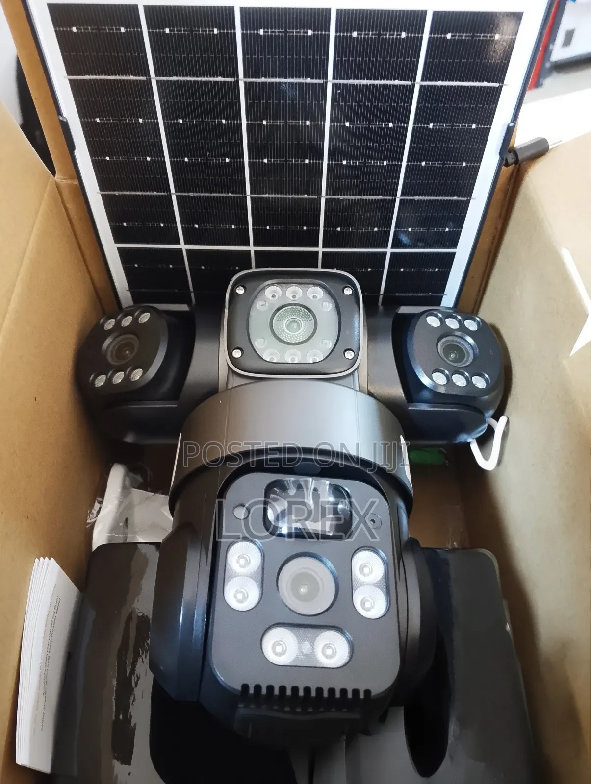 Solar 4g Camera 3 Lens Eseecloud App 2way Audio Ai Human Detector