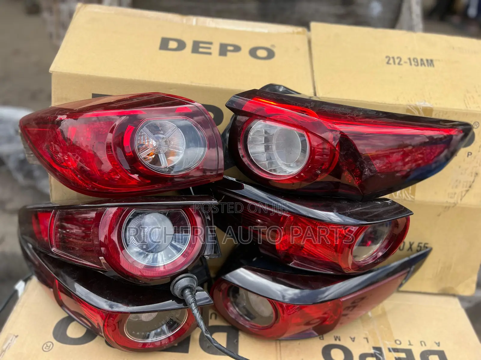 Mazda Cx-9 2016 2018 2019 2020 Taillight