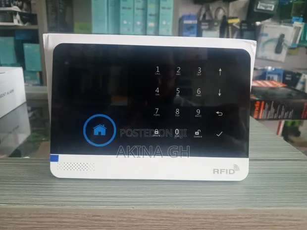 Tuya Smart Home Security Alarm System Wifi 4g GSM 2.4in LCD Display 2