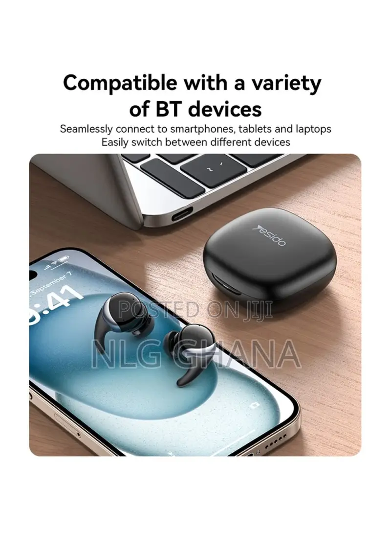 TWS Wireless Earbuds Anc Noise Cancelling Bluetooth. Tvx26162