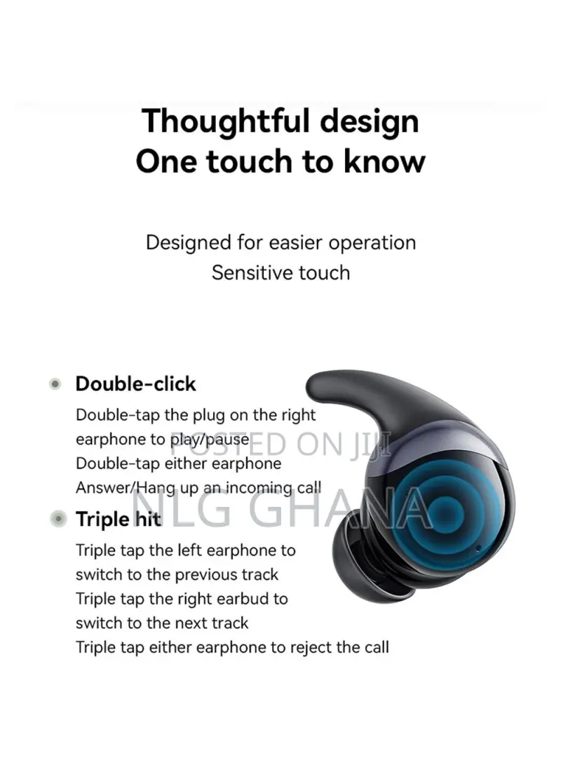 TWS Wireless Earbuds Anc Noise Cancelling Bluetooth. Tvx26162