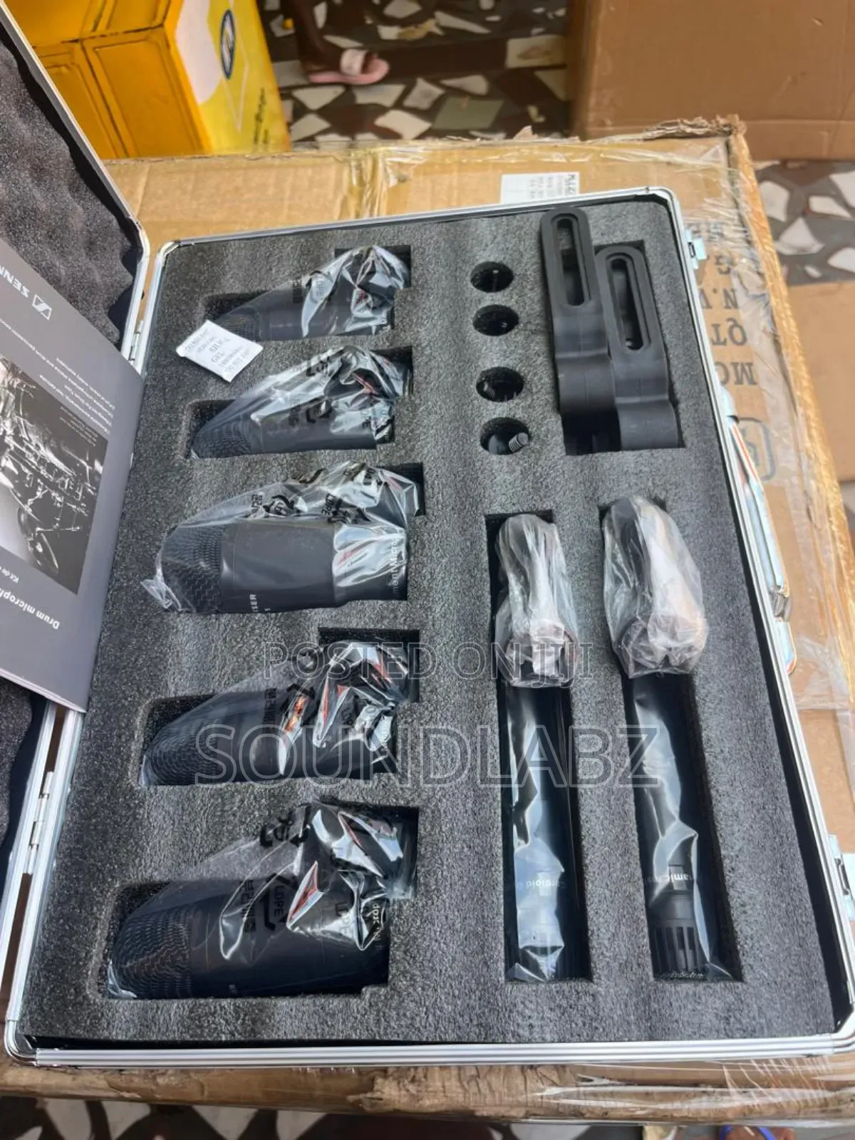 Sennheiser King-717 7set Drum Microphone Kit