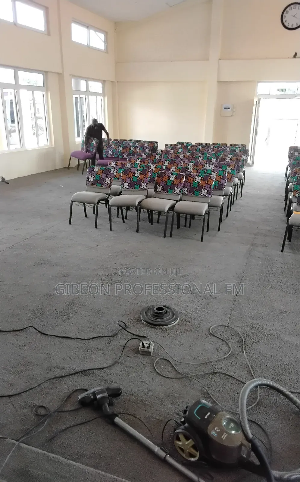 Professional Church Floor Carpet Dry Cleaning