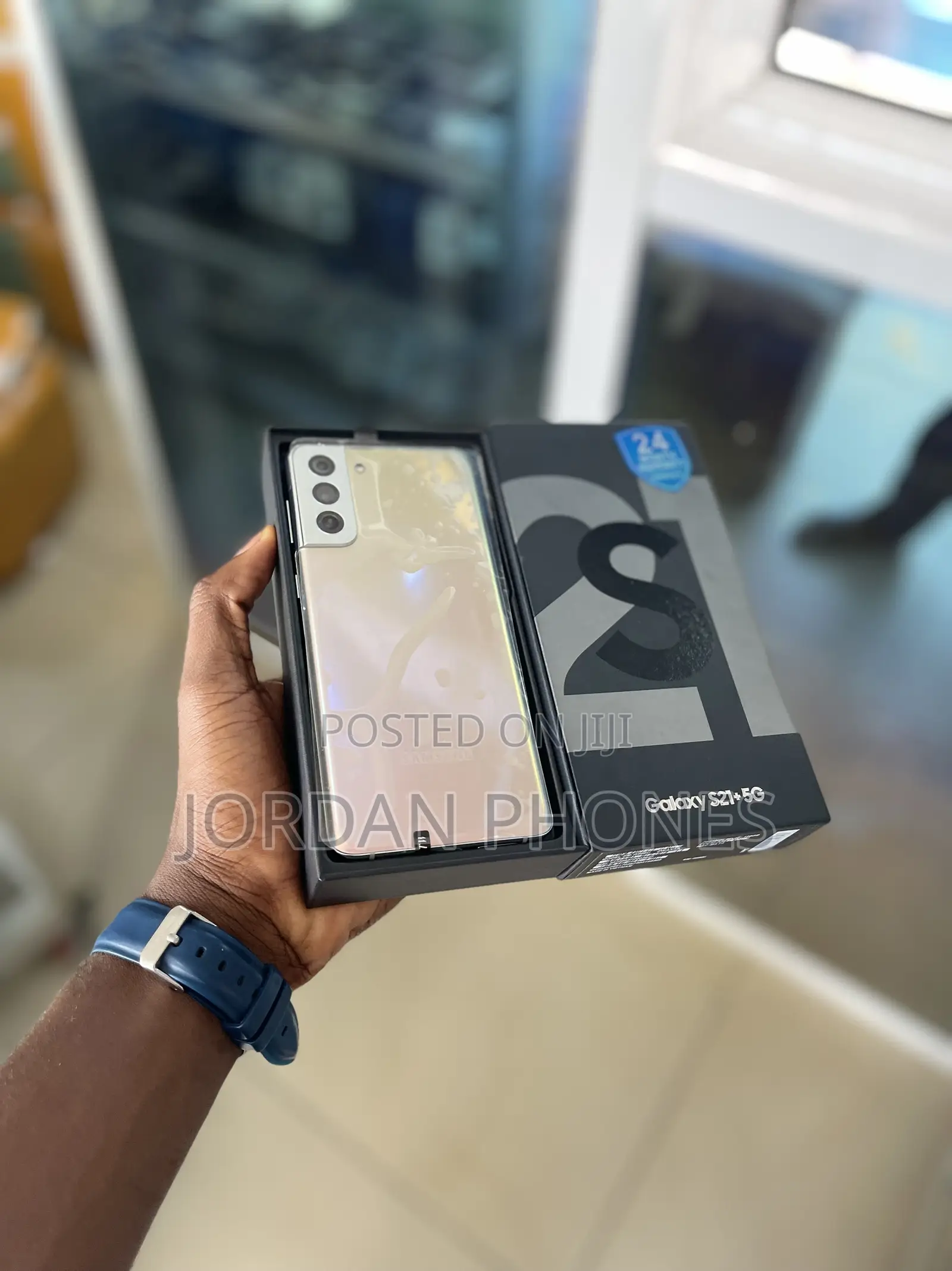New Samsung Galaxy S21+ 5G 128 GB Silver