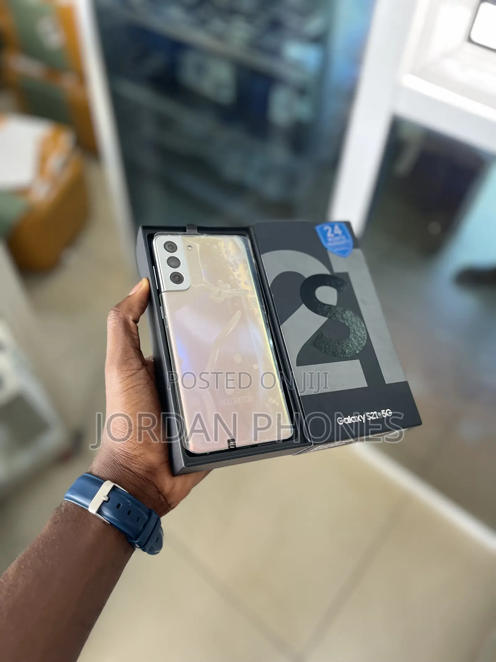 New Samsung Galaxy S21+ 5G 128 GB Silver