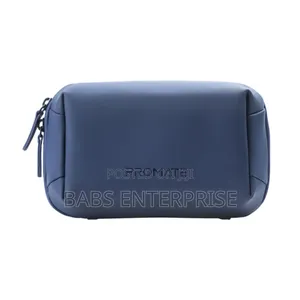 Promate Velvena Compact Tech Essential Organizer Pouch Bag Blue