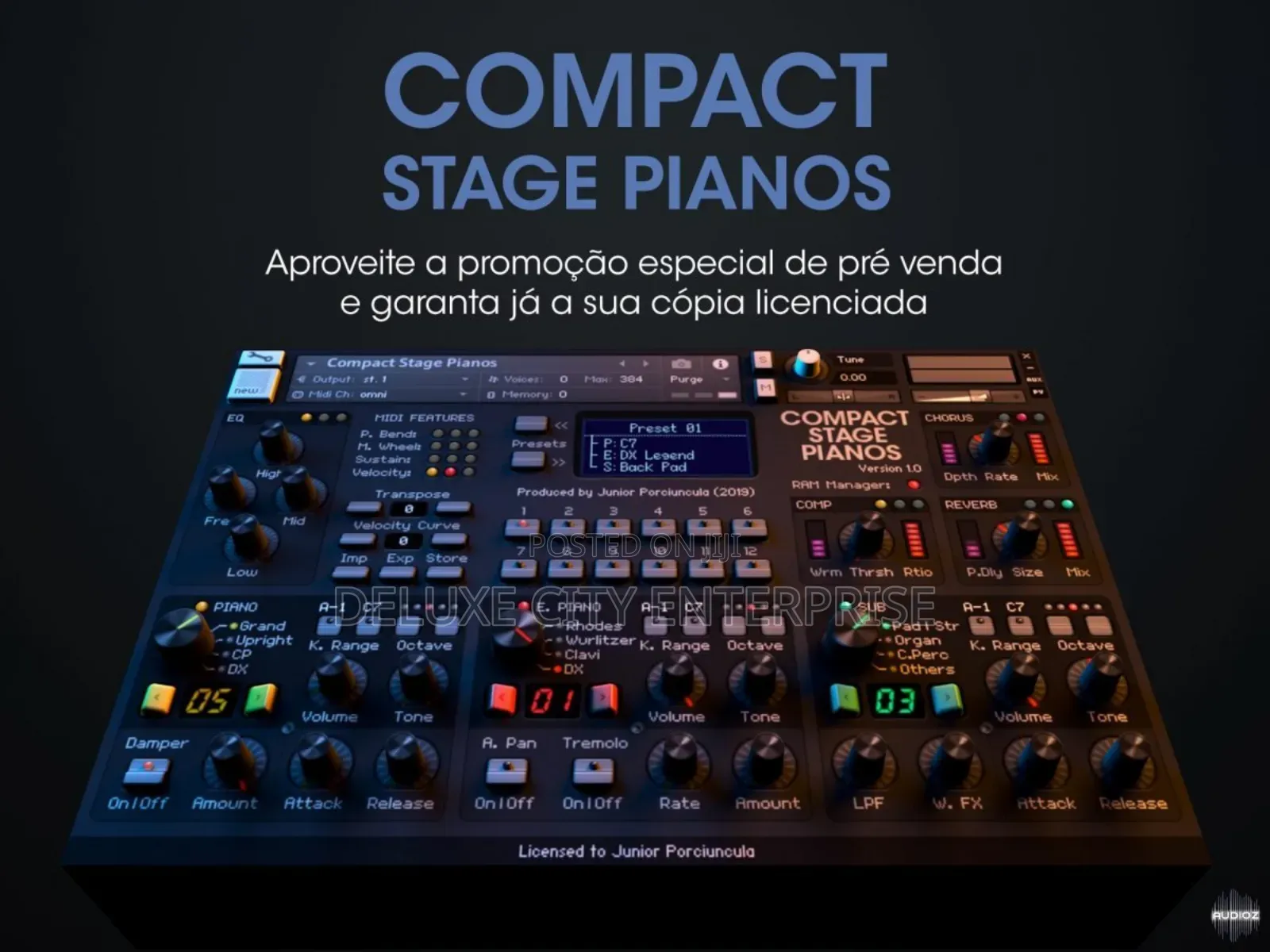 Junior Porciuncula Ultimate Pack Kontakt Libraries For Win/Mac