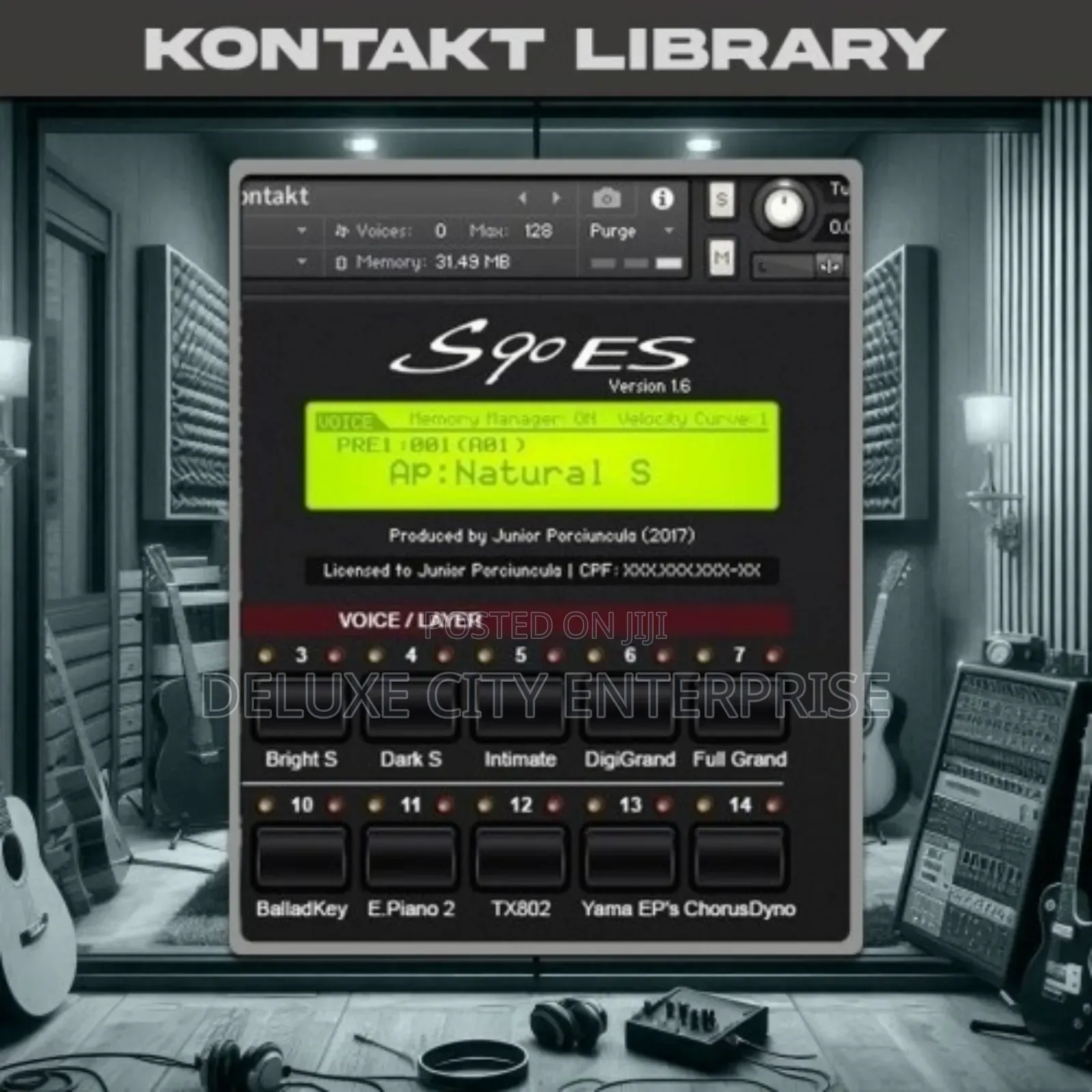 Junior Porciuncula Ultimate Pack Kontakt Libraries For Win/Mac