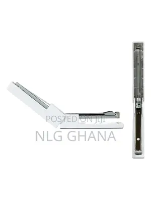Modern White Desk Stapler - Heavy-Duty Metal Office Stapler. Ghx6271