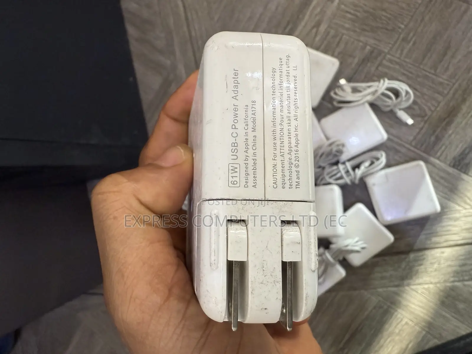 Apple Macbook Original 61/87 Watts Type C Home Used Chargers From Uk