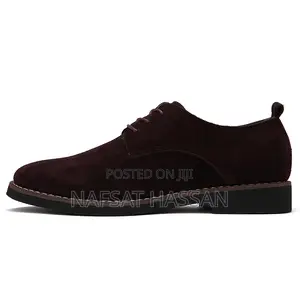 Reversible Leather Suede Oxford Shoes